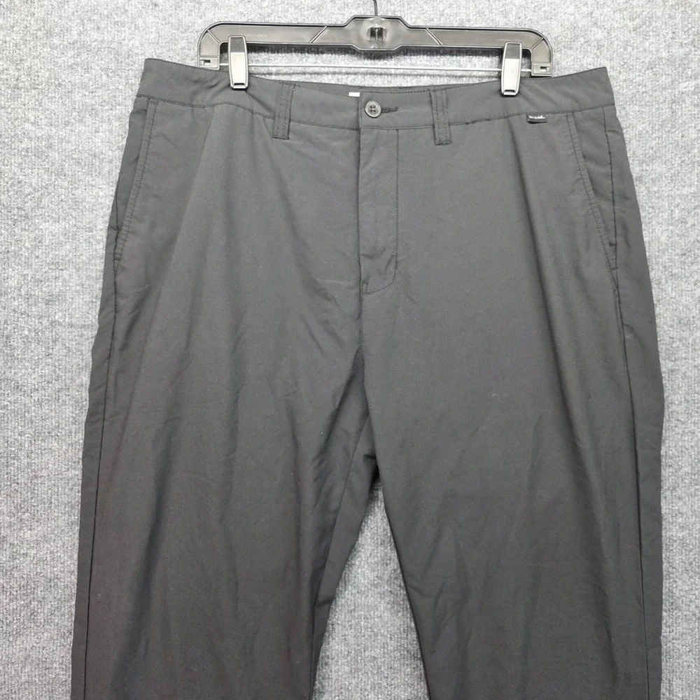Travis Mathew Mens Golf Pants Size‎ 38 Black Performance Stretch Casual Dress